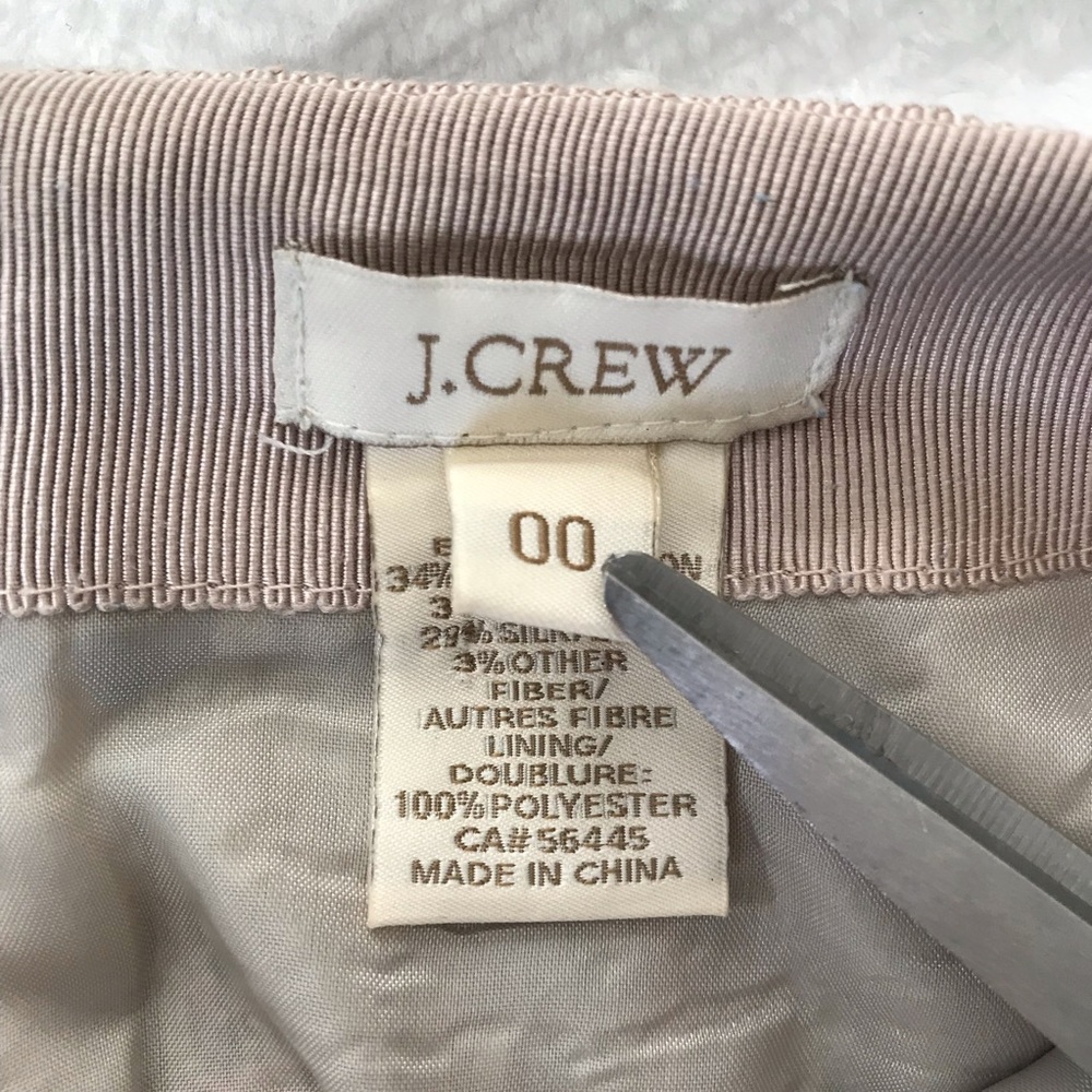 J Crew Multicolor Tweed Short Pencil Career Skirt - Picture 2 of 7
